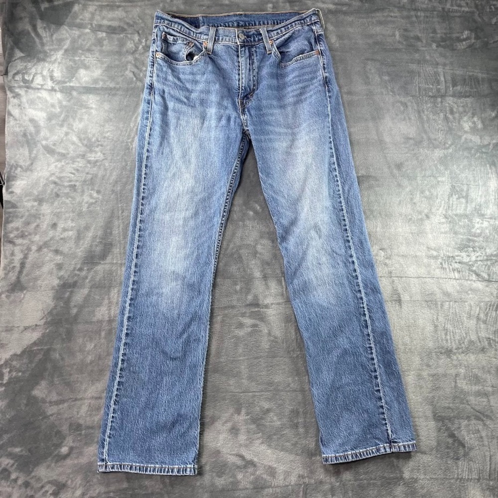 Levi's 527 Boot Cut Jeans Mens 32x32 Fits 32x31 Blue Denim Medium Wash Cotton